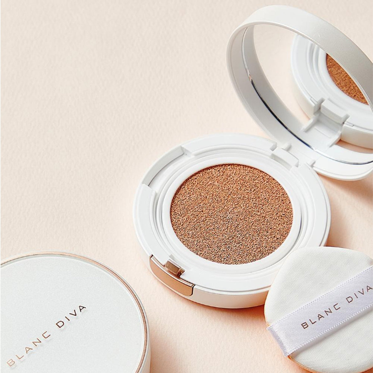 BLANC DIVA Gleam Coverage Cushion 13g (+Refill 13g)