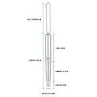BRAYE POCKET LIP BRUSH SILVER