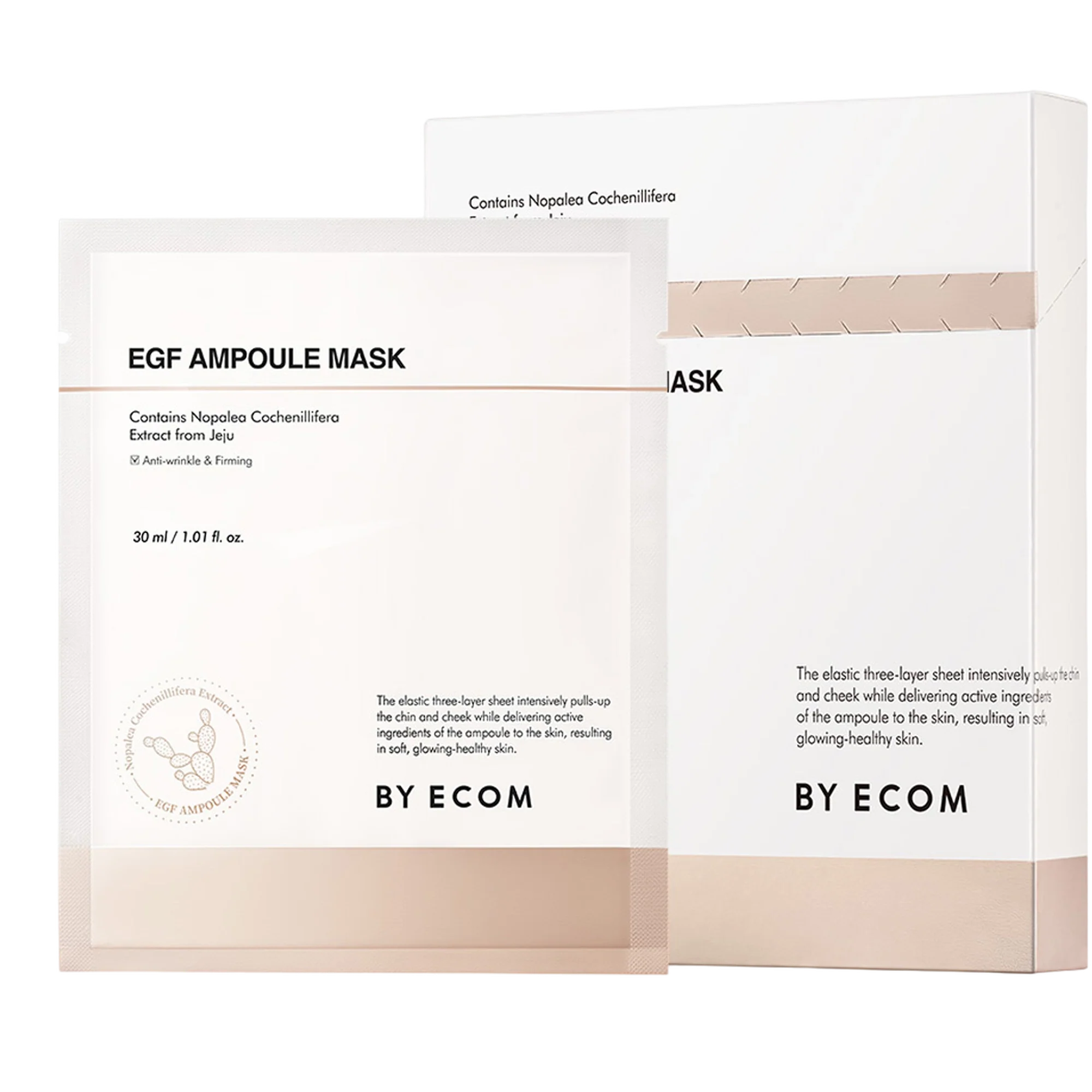 BY ECOM EGF Ampoule Collagen Mask 34g x 5ea
