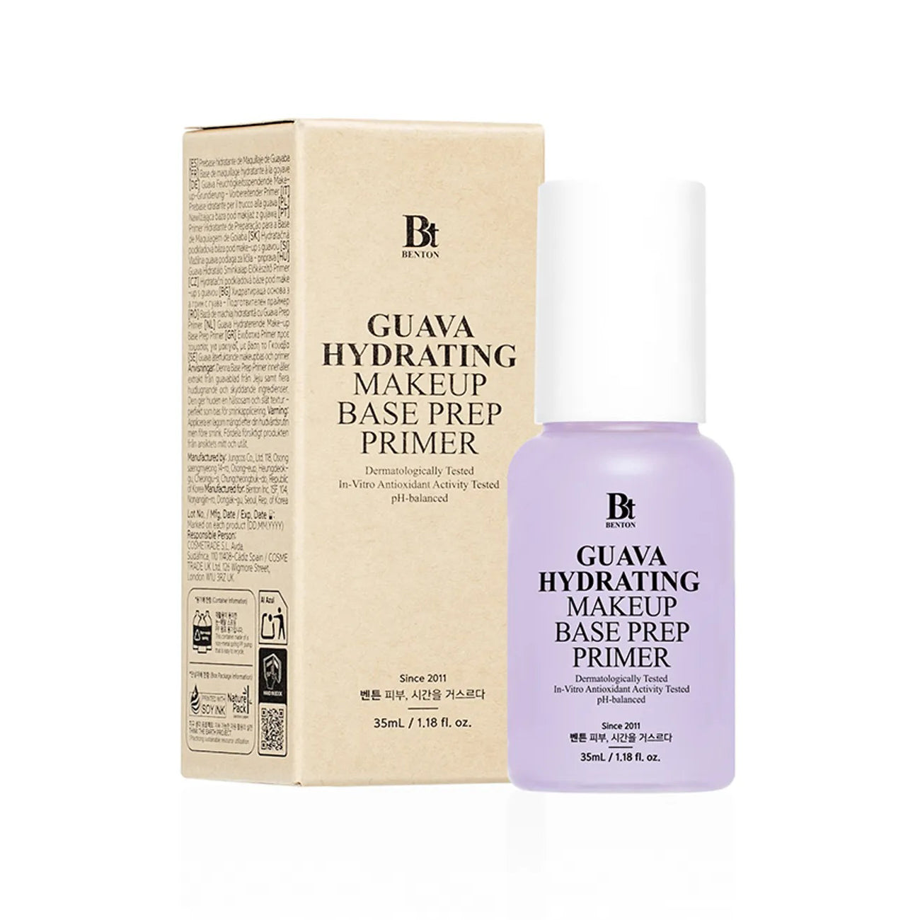 BENTON Guava Moisture Makeup Base Prep Primer 35ml