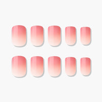 MUZMAK Nail Tips 36pcs #Berry Ade(Regular Square)