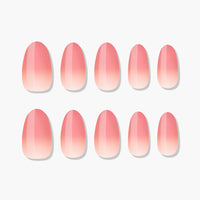 MUZMAK Nail Tips 36pcs #Berry ade(Almond)