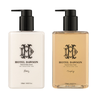 [2026 Lunar New Year Gift Set] HOTEL DAWSON Body Wash & Body Lotion 2-Item Gift Set (Includes Gift Box, Shopping Bag, and Wrapping Kit) - Pick 1 out of 3 Scents