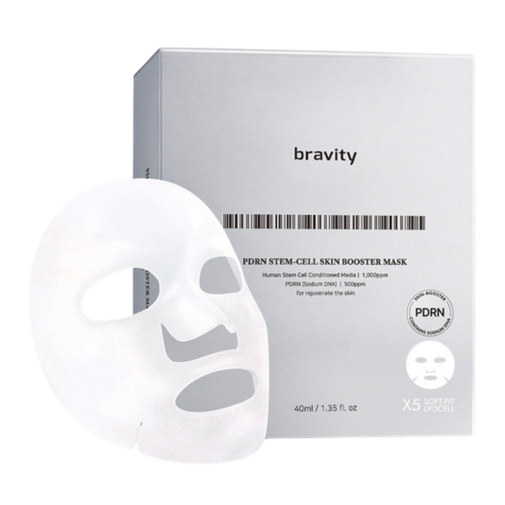 Bravity PDRN Stemcell Skin Booster Mask 40ml x 5 sheets
