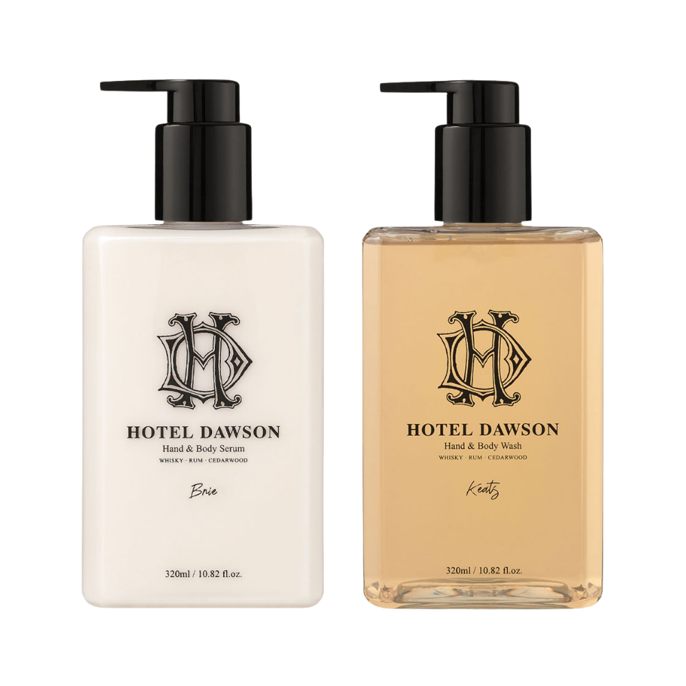 [2026 Lunar New Year Gift Set] HOTEL DAWSON Body Wash & Body Lotion 2-Item Gift Set (Includes Gift Box, Shopping Bag, and Wrapping Kit) - Pick 1 out of 3 Scents