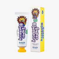 Bristik Kids High-Fluoride 1000ppm Toothpaste 50g 4-Pack [Choose 1 from 3 Flavors]