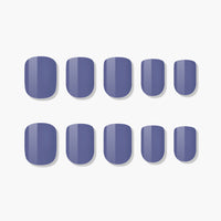 MUZMAK Nail Tips 36pcs #Brownie(Short Square)