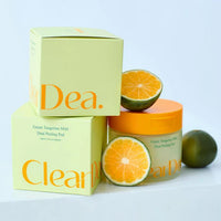 ClearDea. Green Tangerine Mild Dual Peeling Pad 50 sheets