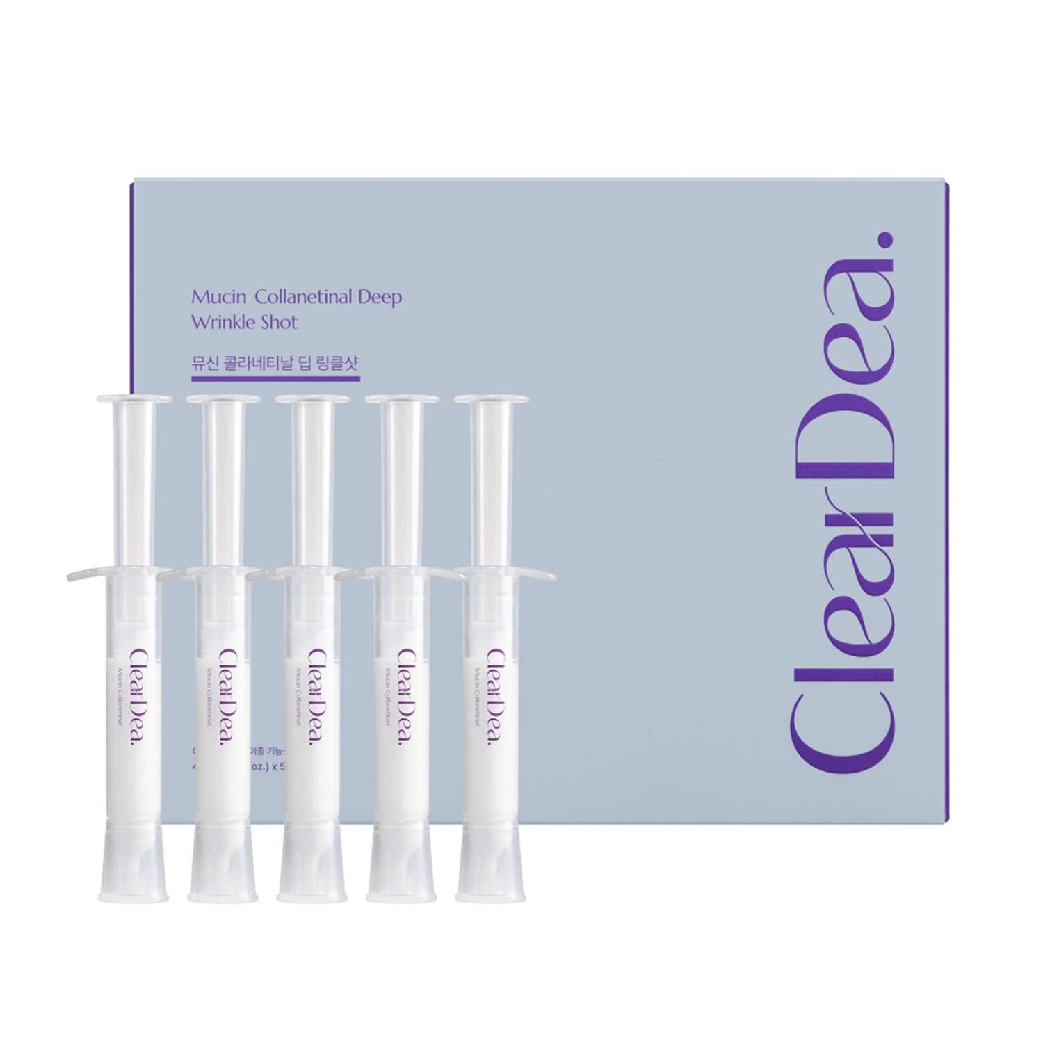 ClearDea. Mucin Collanetinal Deep Wrinkle Shot 4ml x 5ea