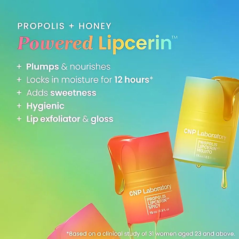 CNP Laboratory Propolis Lipcerin 15ml (3 options to choose)