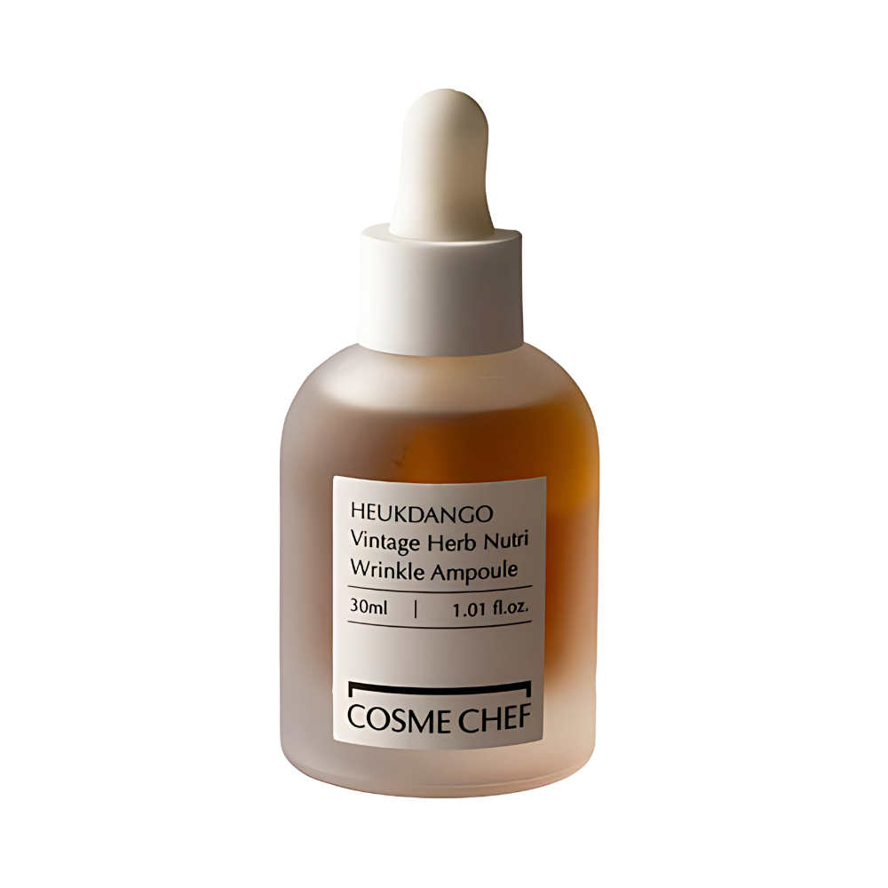 COSME CHEF Heukdango Vintage Herb Nutri Wrinkle Ampoule 30ml