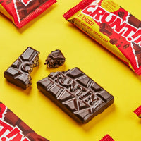 CRUNTIN Choco Pop Protein Bar - NY Choco (2 Boxes / 12 Bars)