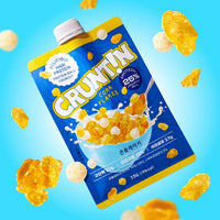 CRUNTIN Crunch Ball Protein Shake Corn Flakee (1 Box 50g / 5 Pouches)