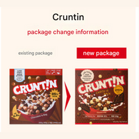 CRUNTIN Crunch Ball Protein Shake – Chocolate Flavor, 50g × 20 Packs
