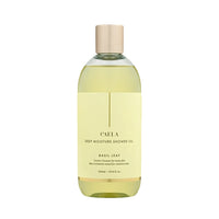 Caela Deep Moisture Shower Oil - Basil Leaf 300ml