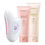 Centellian24 Madeca Prime Ritual White Pearl High-Frequency Galvanic Gua Sha Massager + Face Cream 150ml + Body Cream 250ml