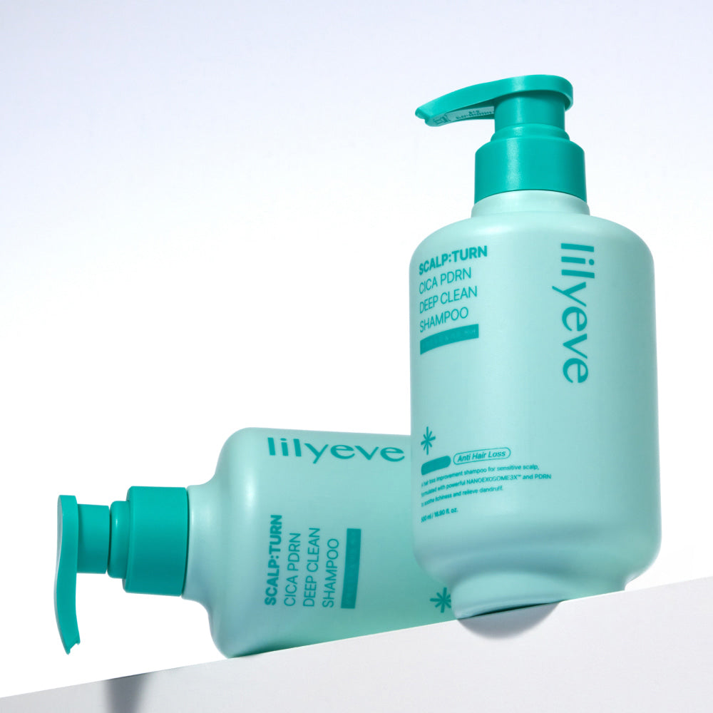lilyeve Scalp:Turn Cica PDRN Deep Clean Shampoo 500g