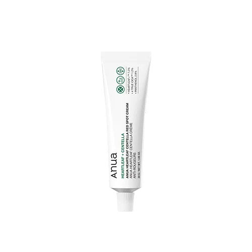 Anua Houttuynia Cordata Centella Red Spot Trouble Soothing Ointment Cream 30ml, 2 Pieces