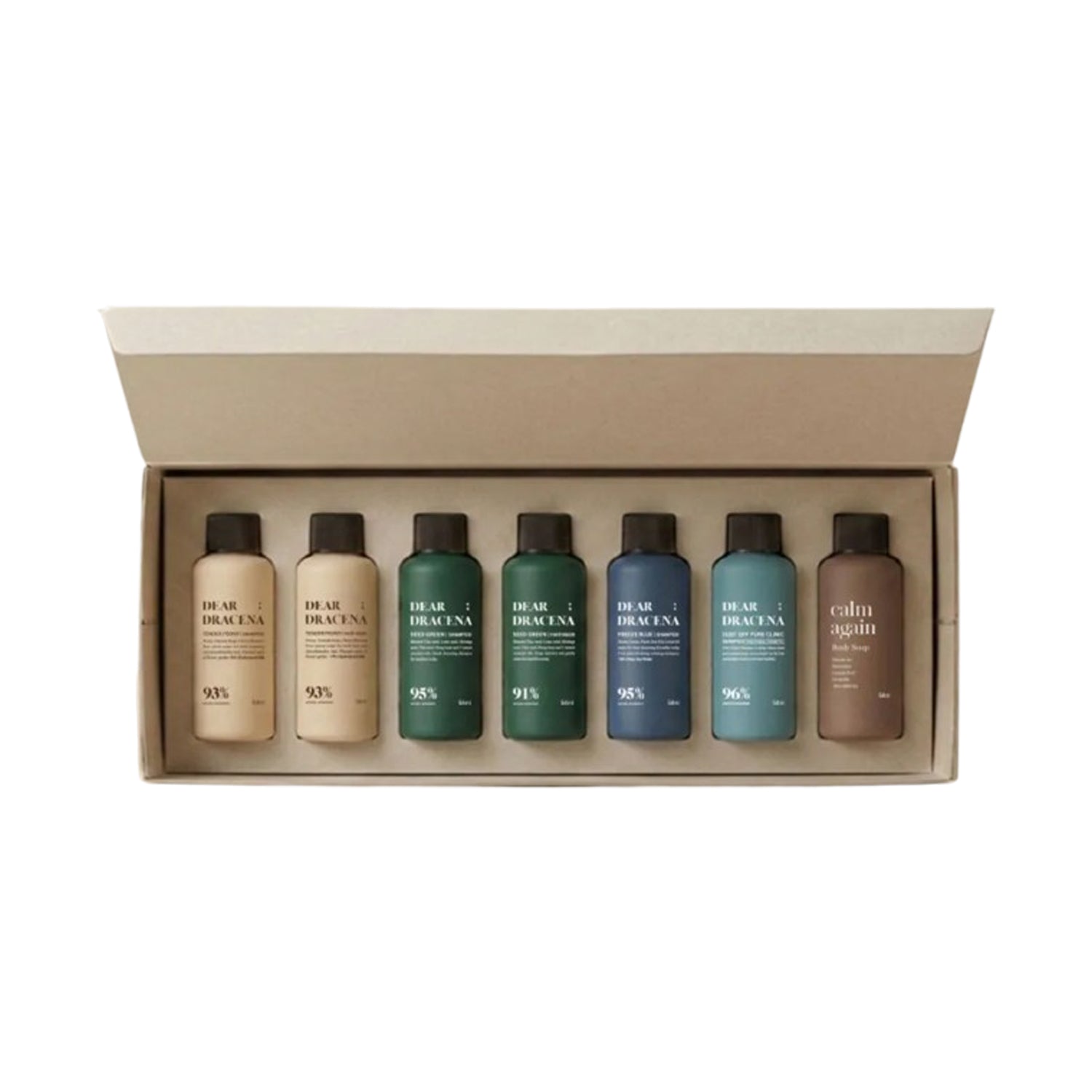 DEAR; DRACENA Essential Hair & Body Discovery Set - 7 Items