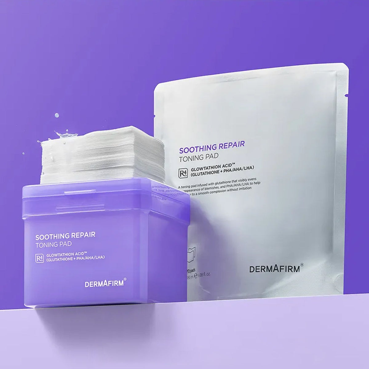DERMAFIRM Soothing Repair Toning Pad R4 Refill Only 70ea