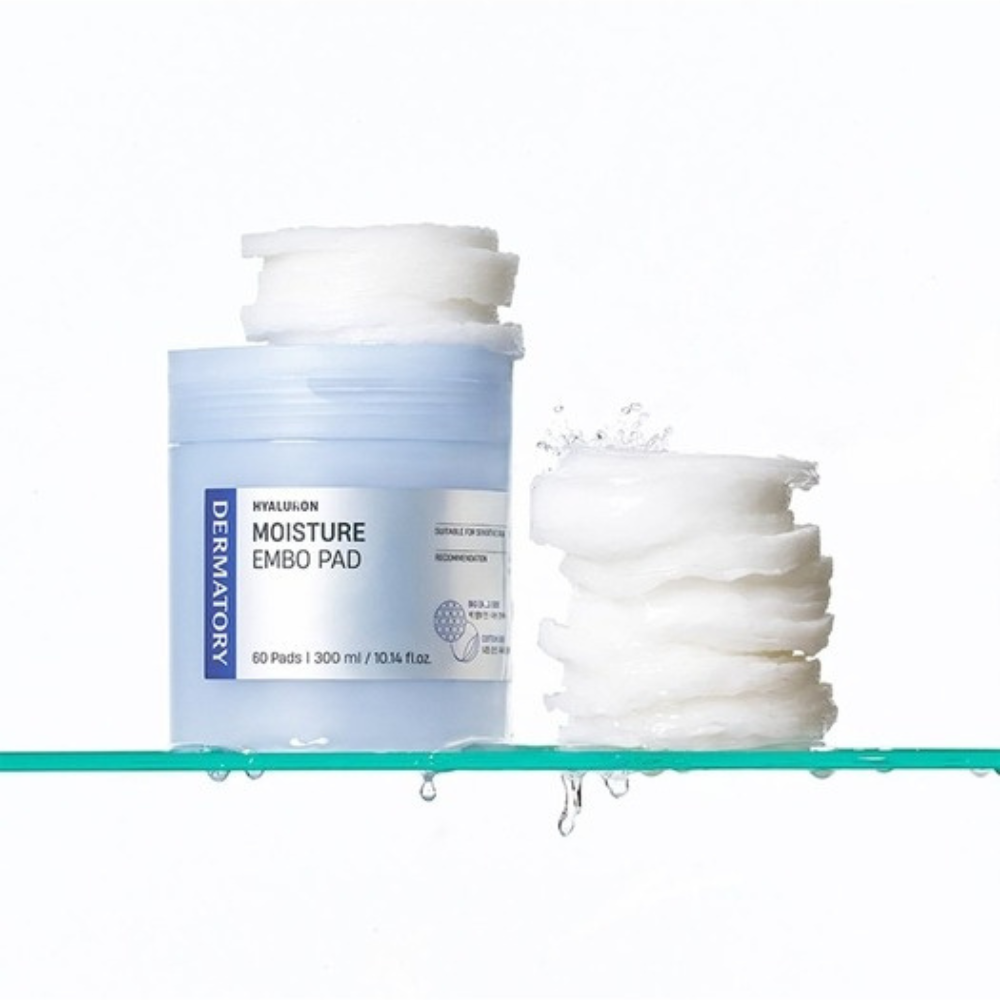 DERMATORY Hyalluron Moisture Embo Pad 60 Pads 300ml