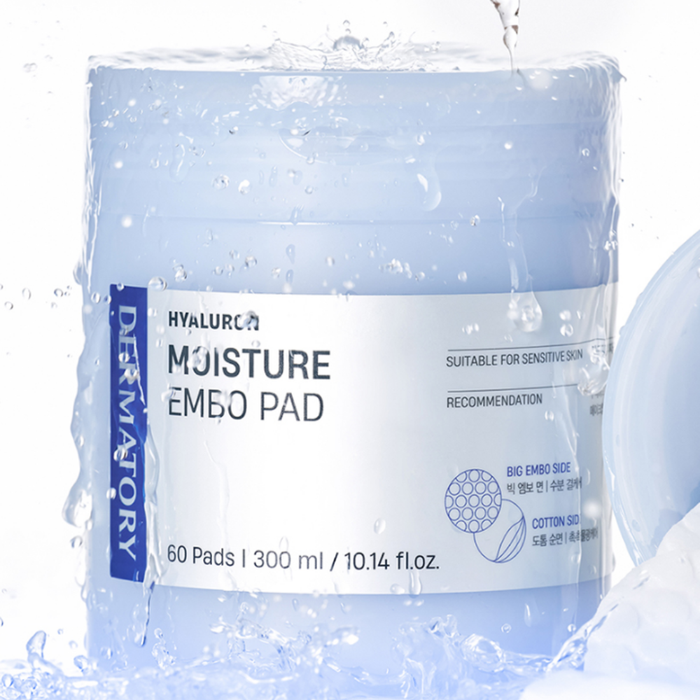 DERMATORY Hyalluron Moisture Embo Pad 60 Pads 300ml