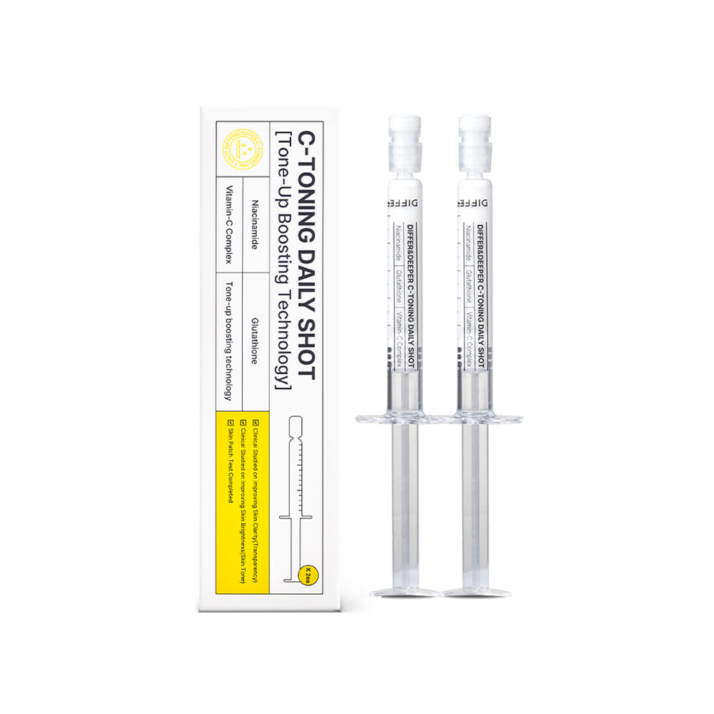 DIFFER&DEEPER C-Toning Daily Shot Starter Pack 2.5ml x 2ea
