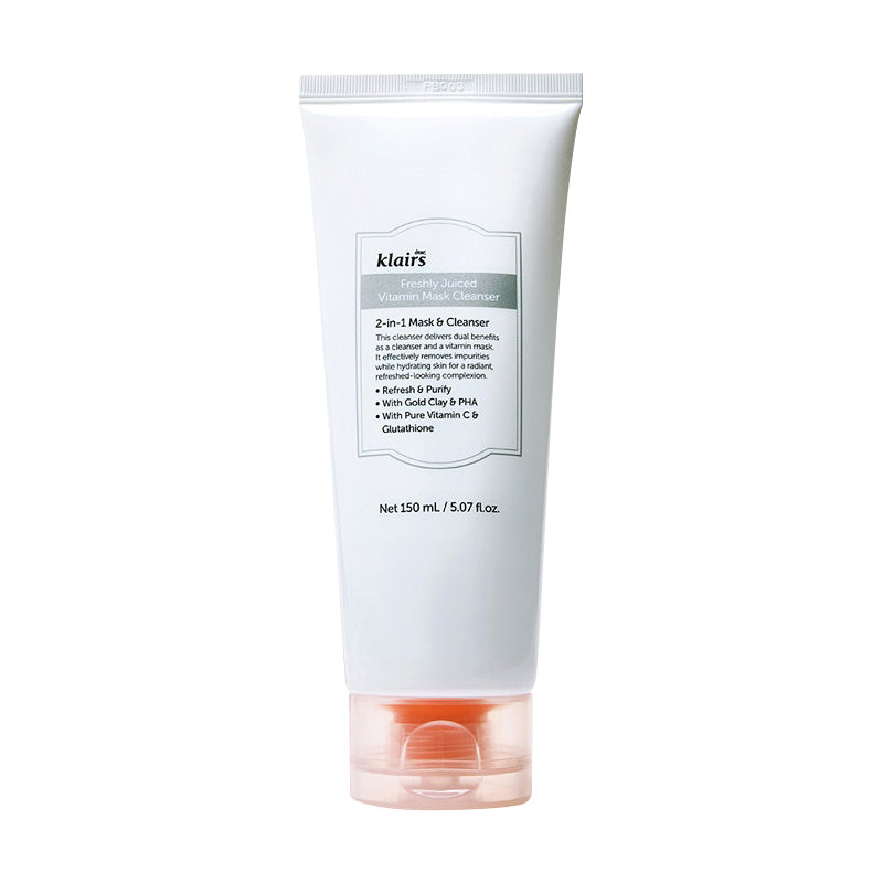 dear, klairs Freshly Juiced Vitamin Mask Cleanser 150ml