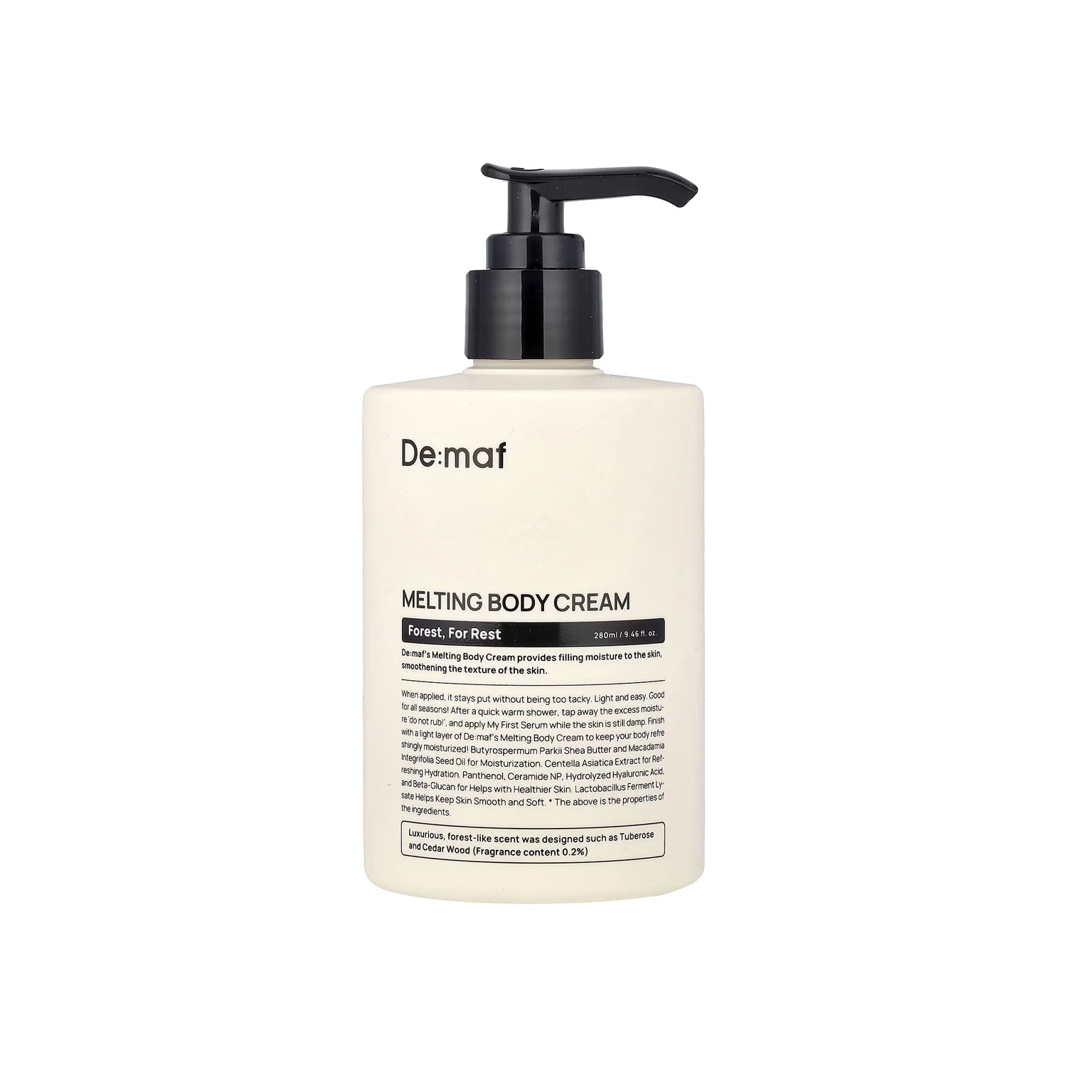 De:maf Forest For Rest: Melting Body Cream 280ml