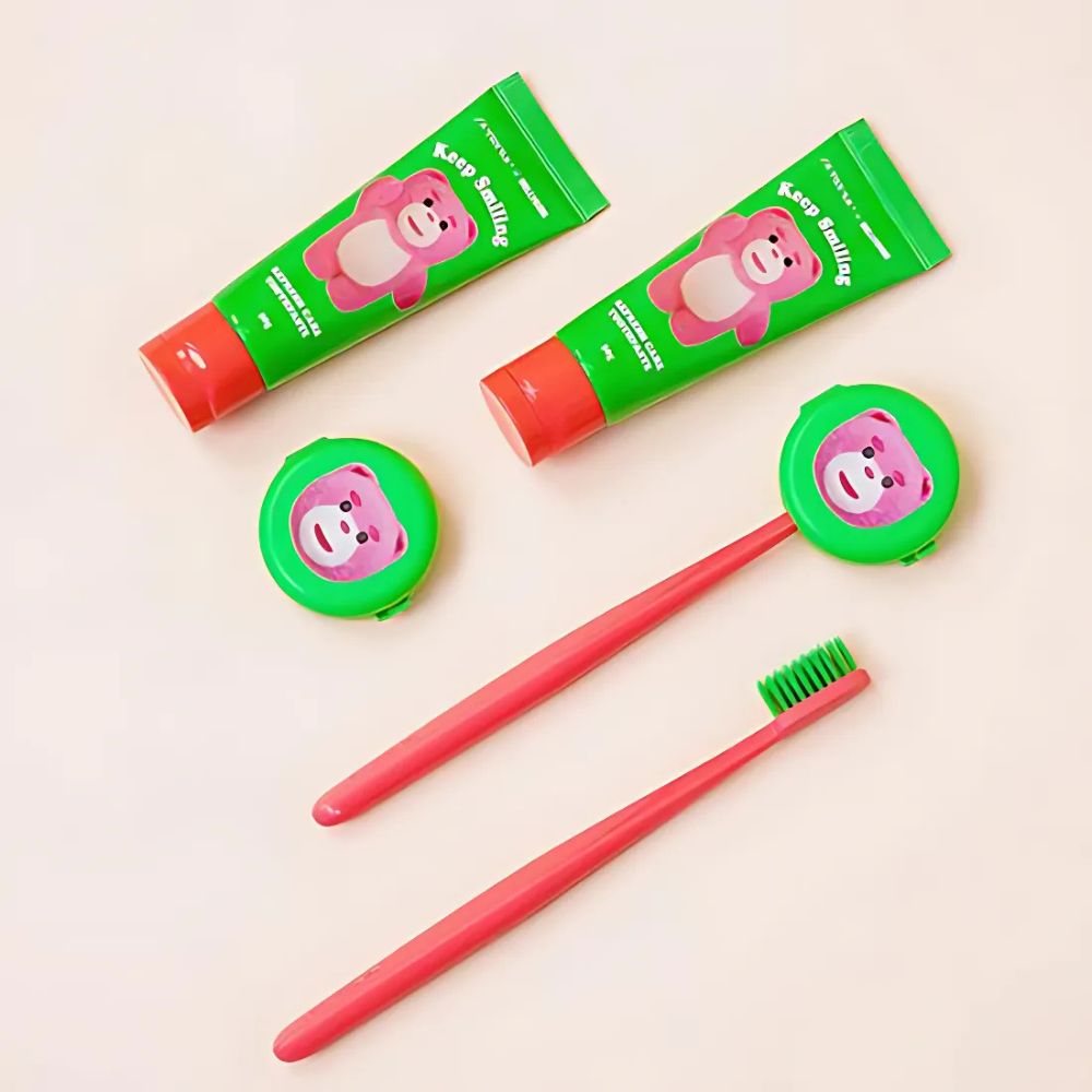 Dentique x Bellygom Refresh Care Toothbrush and Toothpaste Set