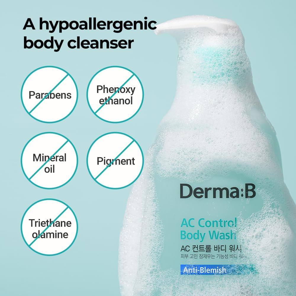 Derma:B AC Control Body Wash 420ml