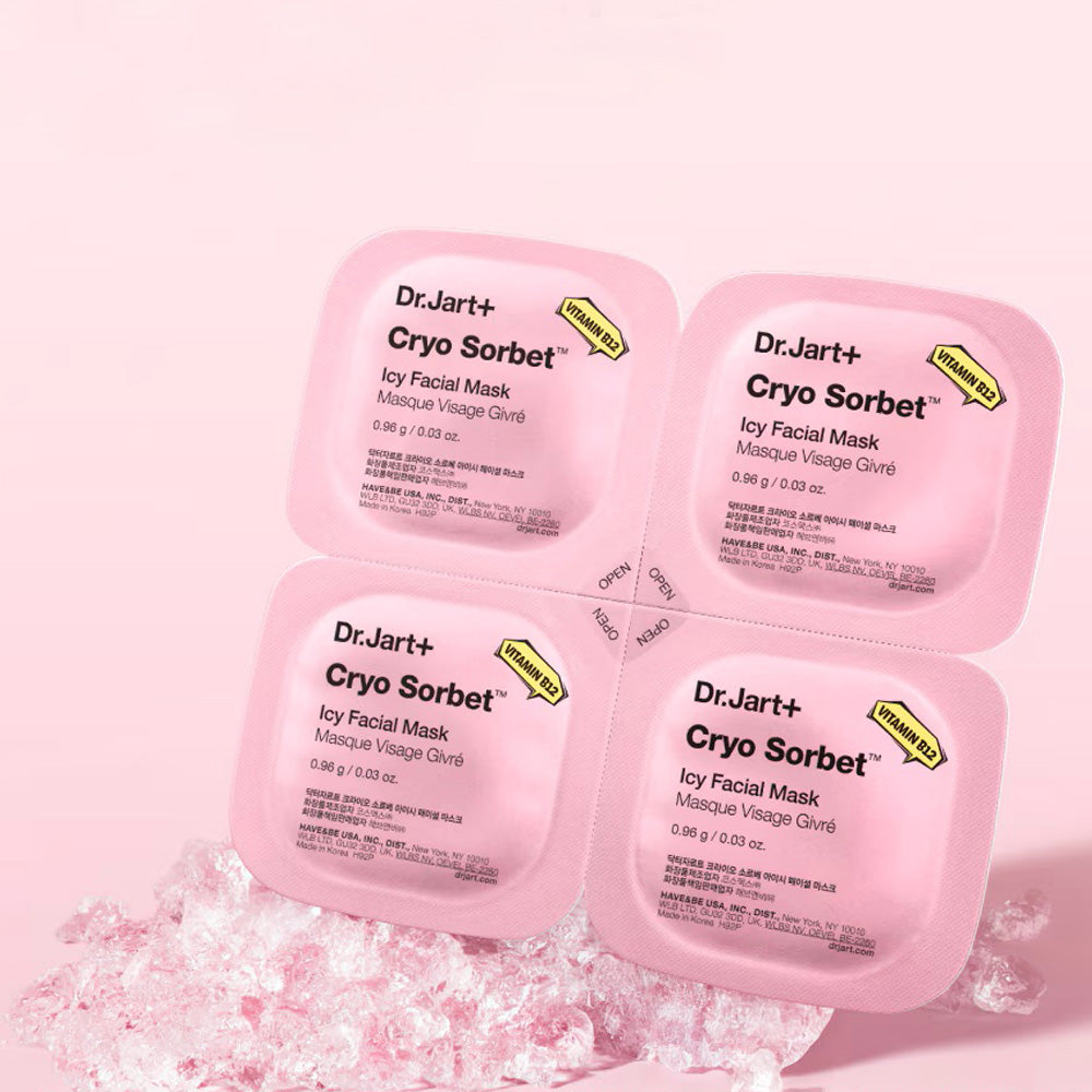 Dr.Jart+ Cryo Sorbet Cooling Facial Mask 0.96g 4ea