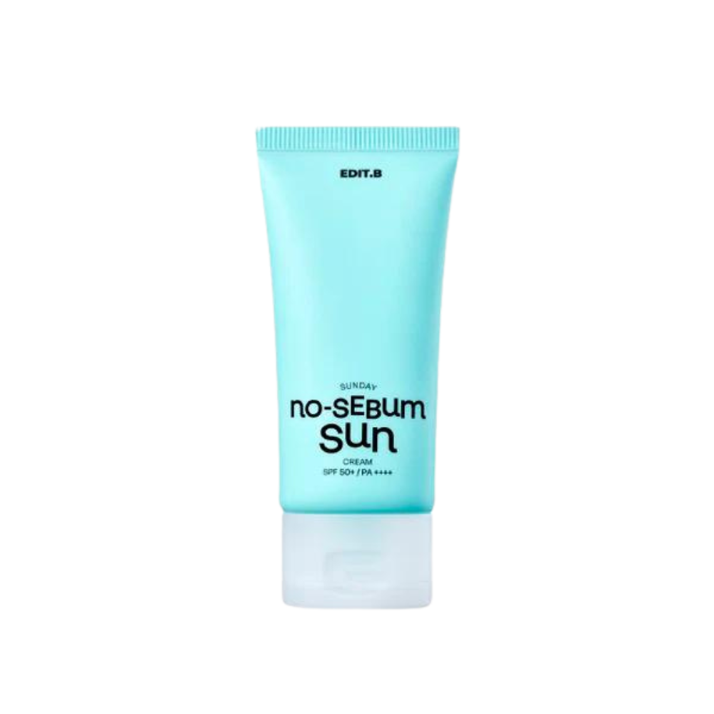 EDIT.B Sunday No-Sebum Sun Cream SPF50+ PA++++ 50ml
