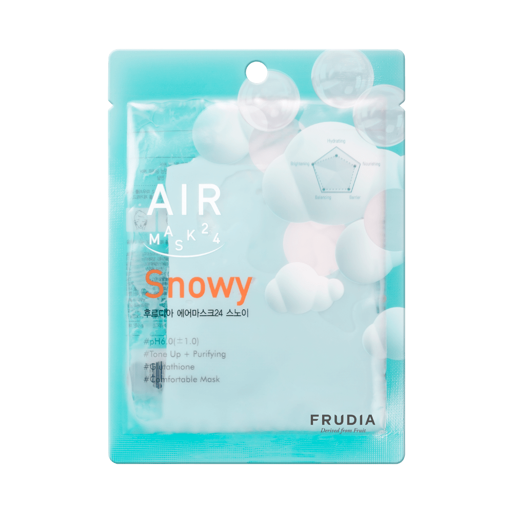 FRUDIA Air Mask 24 - Snowy 25ml * 10ea
