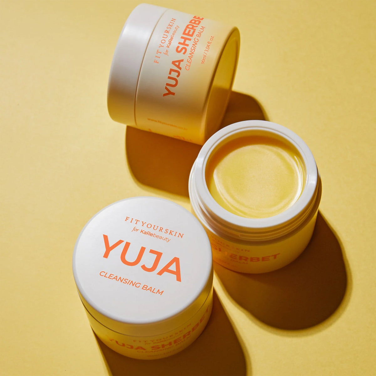 FIT YOUR SKIN Yuja Sherbet Cleansing Balm 90ml with Kare Beauty