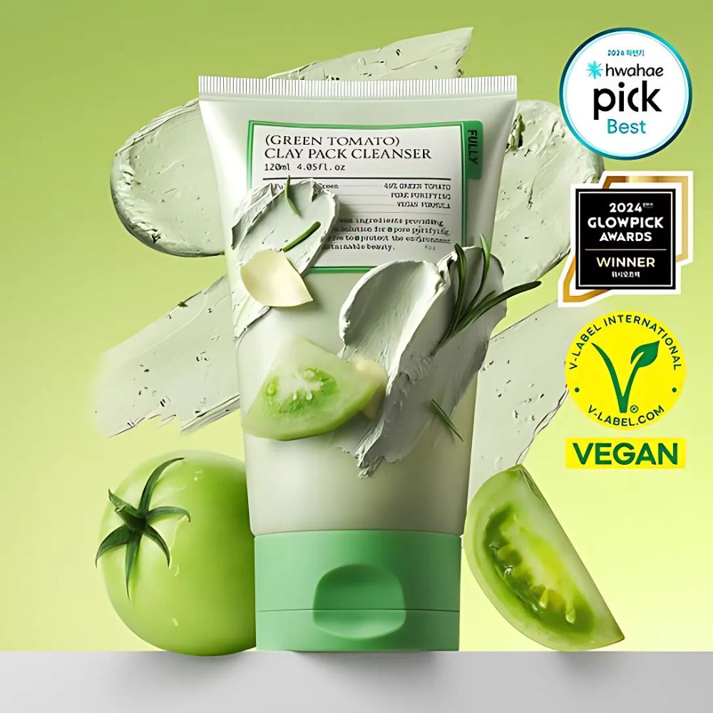 FULLY Green Tomato Clay Pack Cleanser 120ml