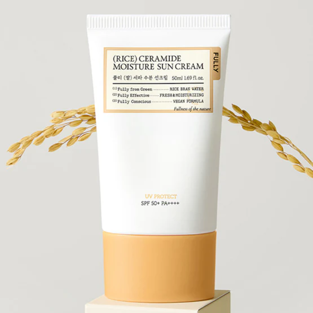 FULLY Rice Cera Moisture Sun Cream SPF50+ PA++++ 50ml
