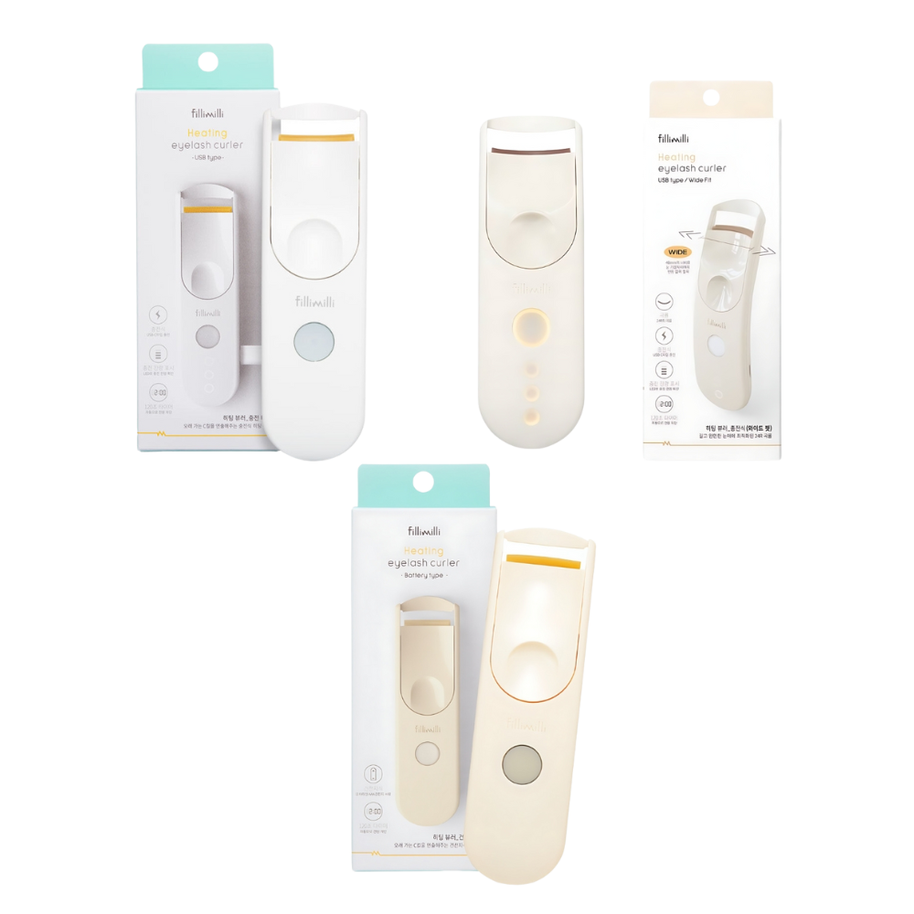 fillimilli Heating Eyelash Curler (3 Types)