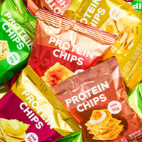 Fromeat Protein Chips Single Pack (10 Bags) 6 Flavors