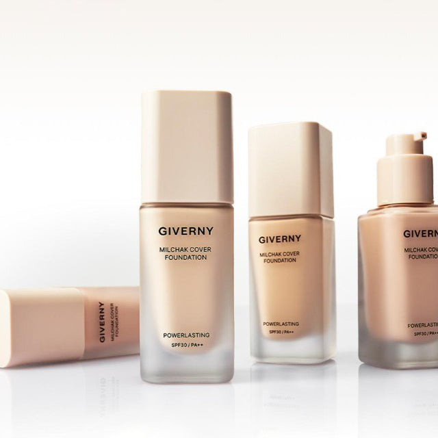 GIVERNY Milchak Cover Foundation SPF30 PA++ 30ml 9 colors