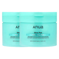 Anua PDRN 100 Hyaluronic Acid Glow Pads 60 Sheets, 2 Packs