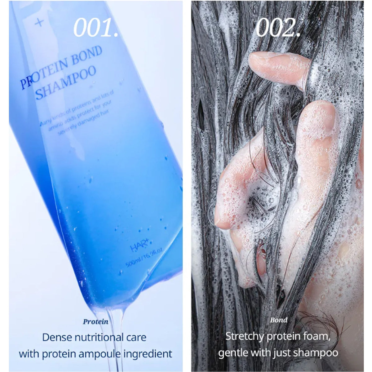 HAIR+ Protein Bond Shampoo 500ml