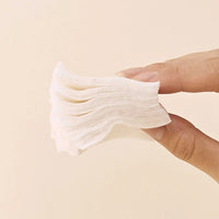 HEVEBLUE Bleach-free Biodegradable Stretchy 100% Cotton Pads 31g 60ea