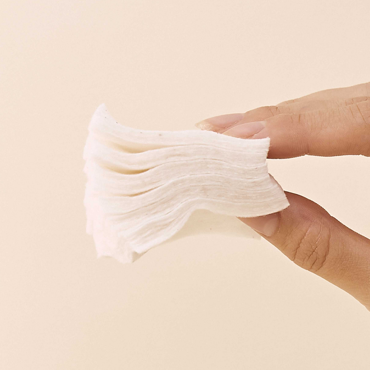 HEVE BLUE Bleaching-free Biodegradable Cotton Pads 70ea