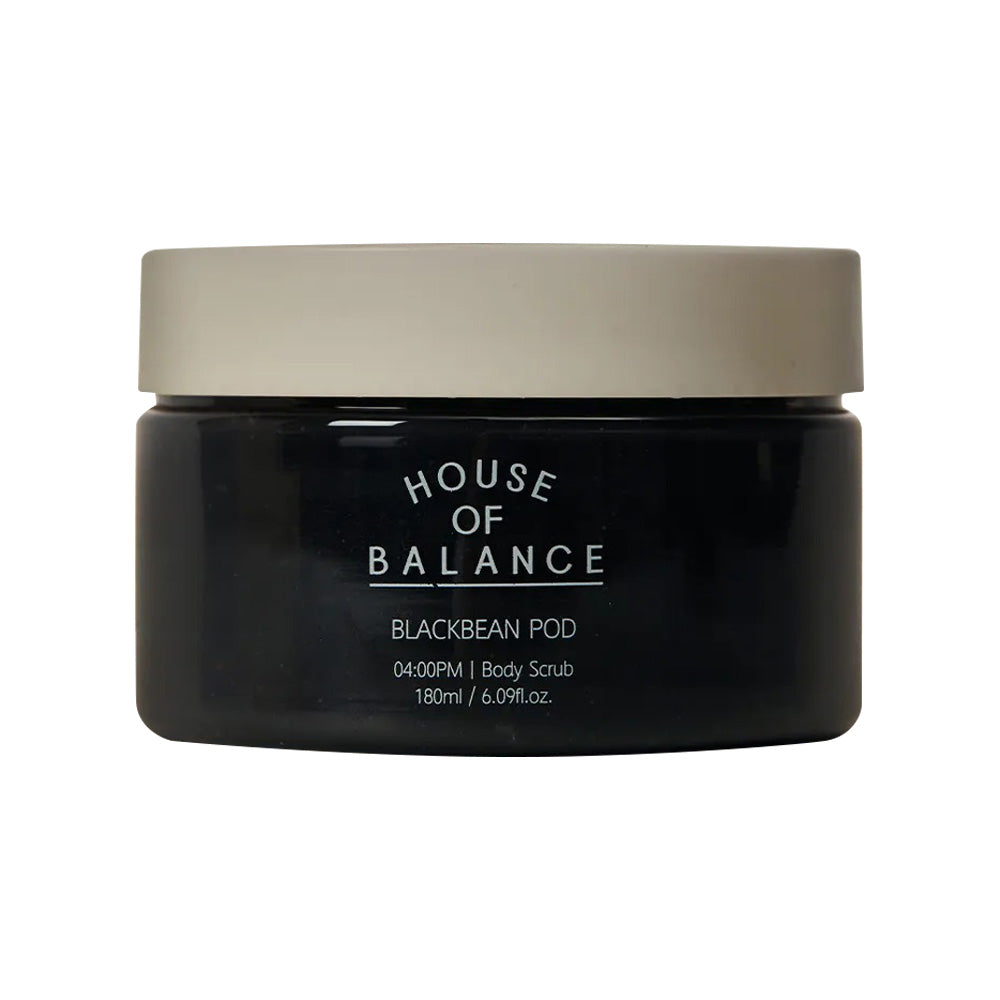 HOUSE OF BALANCE Black Bean Body Scrub 180ml