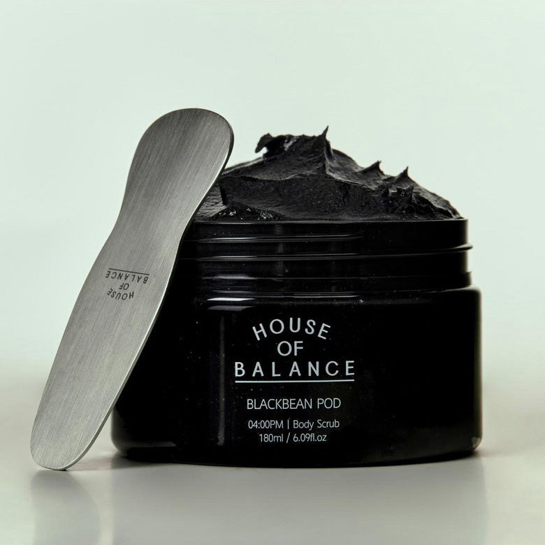 HOUSE OF BALANCE Black Bean Body Scrub 180ml