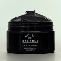 HOUSE OF BALANCE Black Bean Body Scrub 180ml