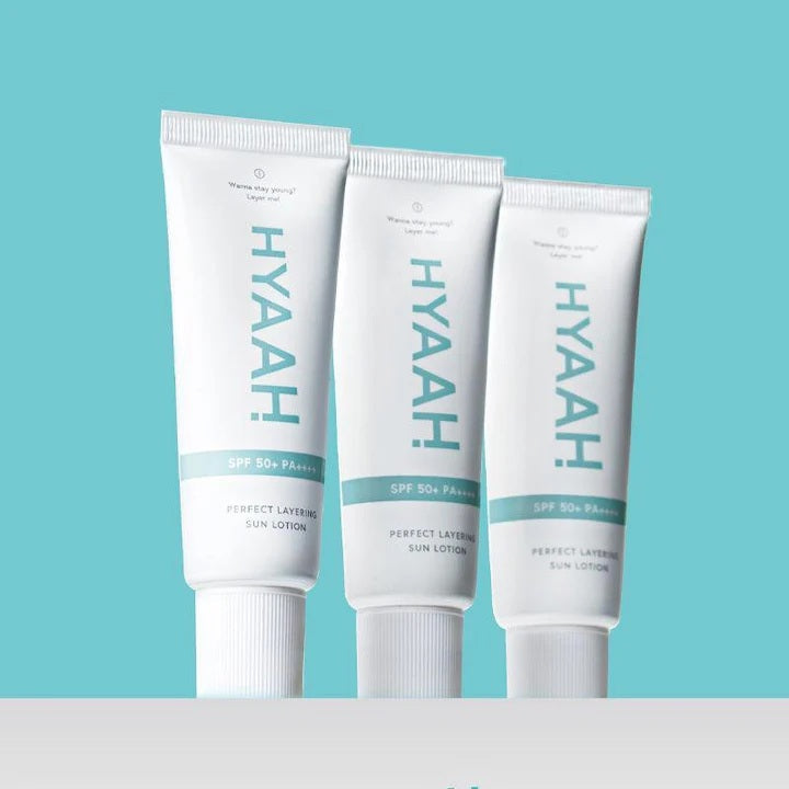 HYAAH Perfect Layering Sun Lotion SPF50+ PA++++ 40ml