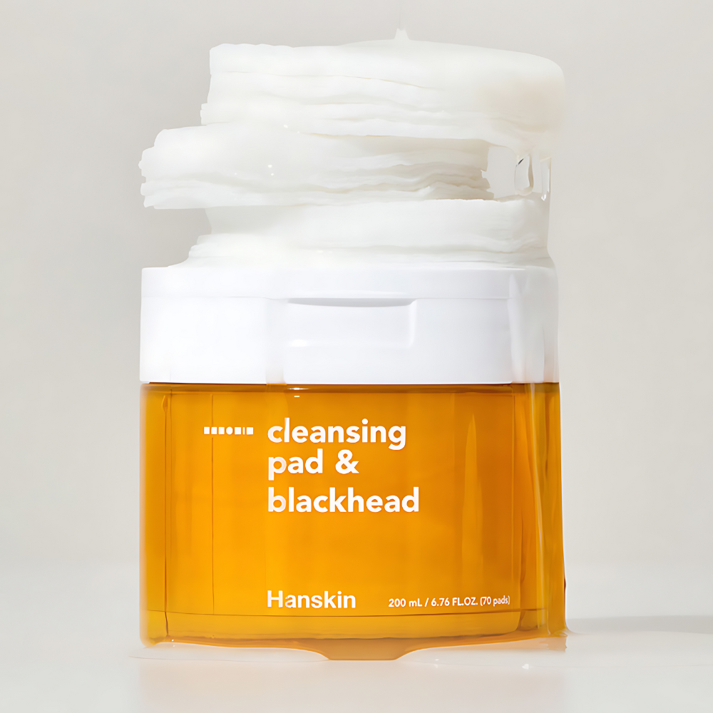 Hanskin Cleansing Pad and Black Head 200ml * 70 Sheets