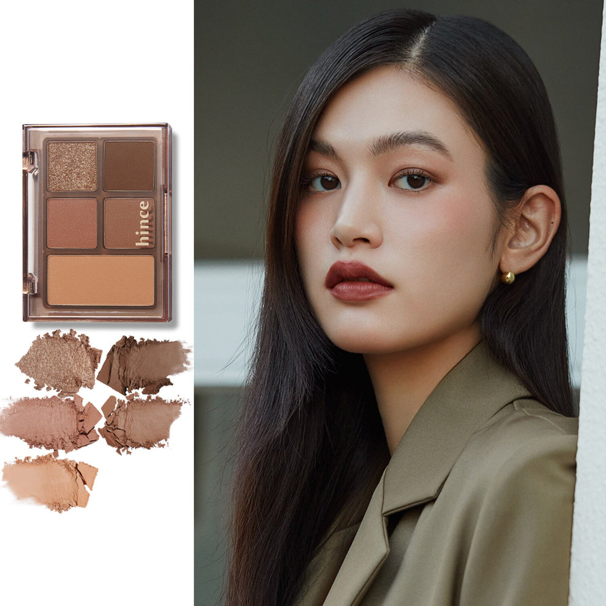 Hince All-Round Eye Palette 6.4g 3 color